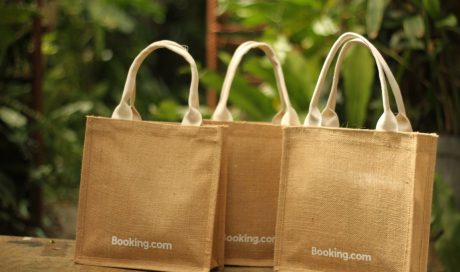 Burlap Goody Bag